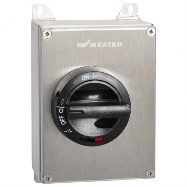 INTERRUPTOR DE SEGURANÇA EM CAIXA DE AÇO INOX EX KER 316