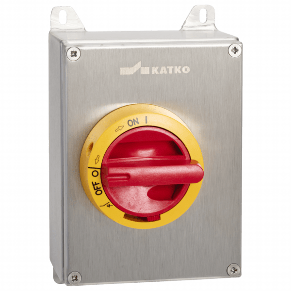 INTERRUPTOR DE SEGURANÇA EM CAIXA DE AÇO INOX KER 340 Y