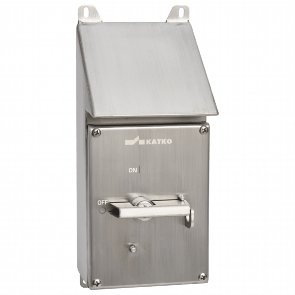 INTERRUPTOR DE SEGURANÇA EM CAIXA DE AÇO INOX KER 340RS