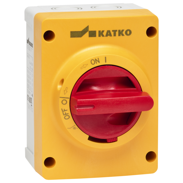 INTERRUPTOR DE SEGURANÇA EM CAIXA DE ABS KEM 340U Y/R AB